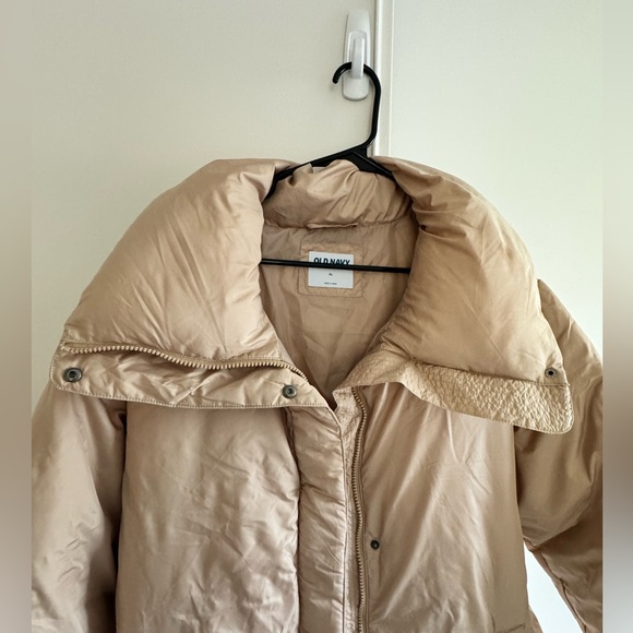 Oversized collared puffer coat - Picture 3 of 5